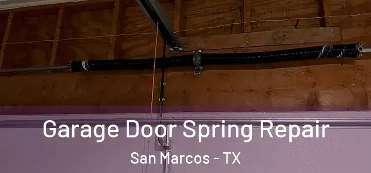  Garage Door Spring Repair San Marcos - TX